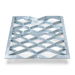 Galvanized Steel Expanded Metal Mesh Thickness 3 mm Width 1.22 m Length 6 m
