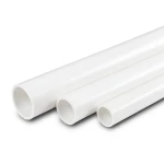 مواسير UPVC سمك 2.46 مم SDR 13.5 قطر خارجي 33.4 مم أبيض