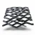 Hot Rolled (Black) Steel Expanded Metal Mesh  [Mazyoon] Thickness 4.8 mm Width 2.44  meter Length 1 meter | Bait Al Tatawor Company