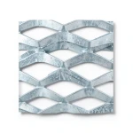 Galvanized Steel Expanded Metal Mesh Thickness 2.8 mm Width 1.22 M Length 1 M