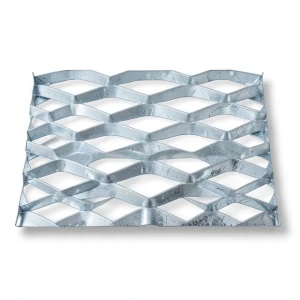 Galvanized Steel Expanded Metal Mesh Thickness 3.8 mm Width 1.22 m Length 4 m
