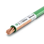 Copper Stranded Electric Wire 240 sq mm 450/750V PVC Insulation Green | Riyadh Cables Group