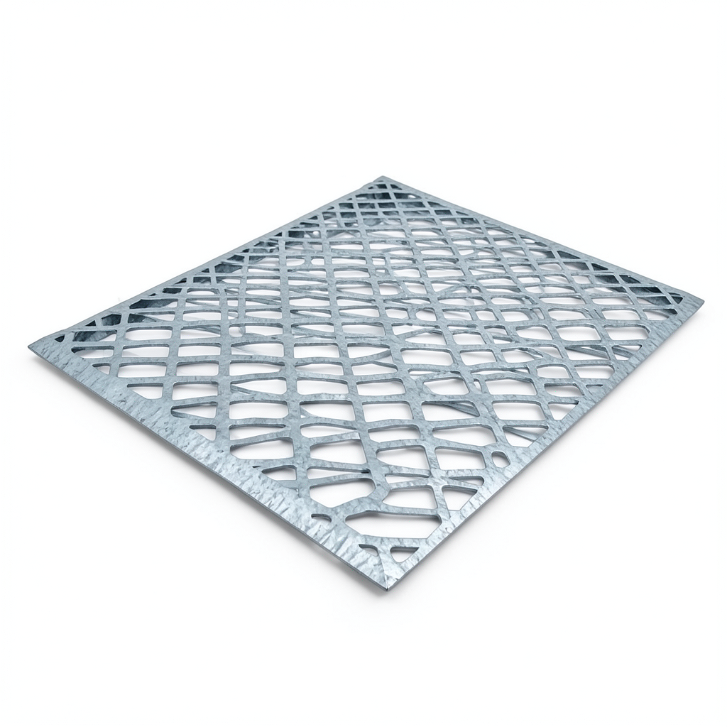 Galvanized Steel Expanded Metal Mesh Thickness 2.8 mm Width 1.22 M Length 7 meter