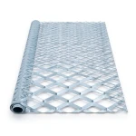 Galvanized Steel Expanded Metal Mesh Thickness 3.8 mm Width 1.22 M Length 2 M