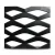 Hot Rolled (Black) Steel Expanded Metal Mesh  [Mazyoon] Thickness 5.8 mm Width 2.44  meter Length 2 meter | Bait Al Tatawor Company