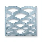 Galvanized Steel Expanded Metal Mesh Thickness 3 mm Width 1.22 M Length 1 M