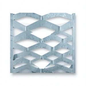 Galvanized Steel Expanded Metal Mesh Thickness 3 mm Width 1.22 M Length 1 M