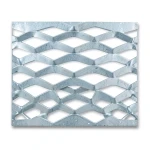 Galvanized Steel Expanded Metal Mesh Thickness 3.8 mm Width 1.22 m Length 5 m