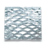 Galvanized Steel Expanded Metal Mesh Mazyoon Thickness 3.8 mm Width 1.22 m Length 6 m