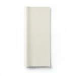 Plain wall covering, pale beige color, length 10 m, width 0.53 m, model 221413