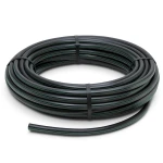 HDPE Plastic Coil Pipe Nominal Pressure 15.7 Bar PE 63 160 mm SDR 6 Black