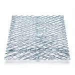 Galvanized Steel Expanded Metal Mesh Thickness 3.8 mm Width 1.22 M Length 2 M