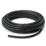 HDPE Plastic Coil Pipe Nominal Pressure 9.8 Bar PE 63 OD 25 mm SDR 9 Black