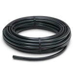 HDPE Polyethylene Plastic Coil Pipe 9.8 Bar Pressure PE 63 32 mm SDR 9 Black