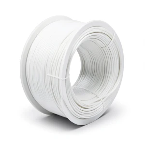 سلك مجدول 10 ملم 450/750 فولت، موصل نحاس، عزل PVC لون ابيض | مجموعة كابلات الرياض