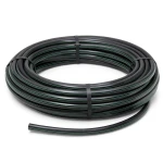 HDPE Polyethylene Plastic Coil Pipe Nominal Pressure 9.8 Bar PE 63 Size 75 mm SDR 9 Black