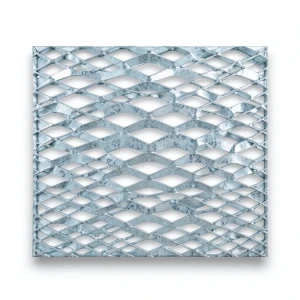 Galvanized Steel Expanded Metal Mesh Thickness 3.8 mm Width 1.22 m Length 5 m