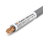 سلك مجدول نحاس عزل PVC، مقاس 1.5mm، 450/750 فولت، لون رمادي | مجموعة كابلات الرياض