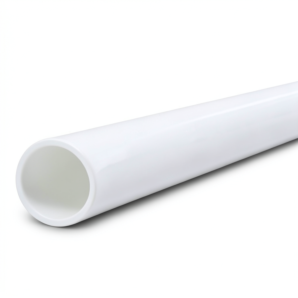 UPVC Pipes Schedule 40 Size 1 ½ inch White Color