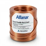 Copper Flexible Wire 0.5mm 300/500Rated Voltage, PVC Insulation | Alfanar