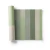 Striped Wall Decoration 10m x 0.73m Green with Beige, Model 45122 - Image 1