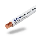 Stranded Wire 4sq mm 450/750V Copper Conductor PVC Insulation White | Al Fanar