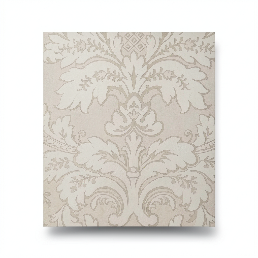 Italian Wallpaper Classic Design 10m x 1.06m, Beige, Model 700003