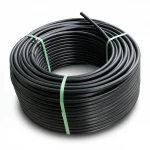 HDPE Plastic Coil Pipe  PN 4 Bar [PE 100] OD 75 mm  SDR 33  Color Black | Almona Factory