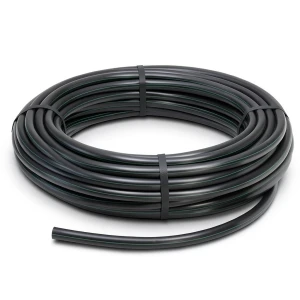 HDPE Polyethylene Plastic Coil Pipe 9.8 Bar Pressure PE 63 32 mm SDR 9 Black