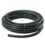 HDPE Polyethylene Plastic Coil Pipe Nominal Pressure 9.8 Bar PE 63 Size 75 mm SDR 9 Black
