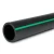 HDPE Polyethylene Pipe Nominal Pressure 3.9 Bar PE 63 OD 180 mm SDR 21 Black with Green Stripes - Image 1