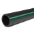 مواسير بلاستيك HDPE ضغط 3.9 بار PE 63، قطر خارجي 280 مم SDR 21، أسود مع خطوط خضراء - Image 1