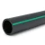 HDPE Polyethylene Pipe PN 3.9 Bar PE 63 OD 400 mm SDR 21 Black with Green Stripes - Image 1
