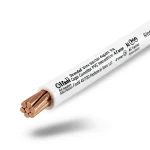 Stranded Wire 4sq mm 450/750V Copper Conductor PVC Insulation White | Al Fanar