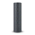 ورق حائط ايطالي هندسي 10 م × 0.73 م لون رمادي داكن، موديل 45125