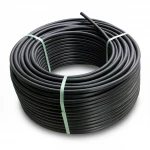 HDPE Plastic Coil Pipe  PN 4 Bar [PE 100] OD 75 mm  SDR 33  Color Black | Almona Factory