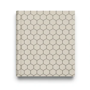 Geometric Wallpaper 10m x 0.73m Beige Color, Model 45129