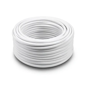 سلك مجدول 10 ملم 450/750 فولت، موصل نحاس، عزل PVC لون ابيض | مجموعة كابلات الرياض