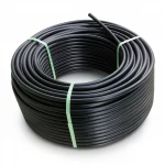 HDPE Plastic Coil Pipe  Nominal Pressure 4 Bar [PE 100] OD 125 mm  SDR 33  Color Black | Almona Factory