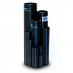  مواسير بولي ايثيلين عالي الكثافة سابكو   PE 100  قطر خارجي 160 مم سمك 7.7 مم لون اسود