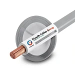 سلك مجدول نحاس عزل PVC، مقاس 1.5mm، 450/750 فولت، لون رمادي | مجموعة كابلات الرياض