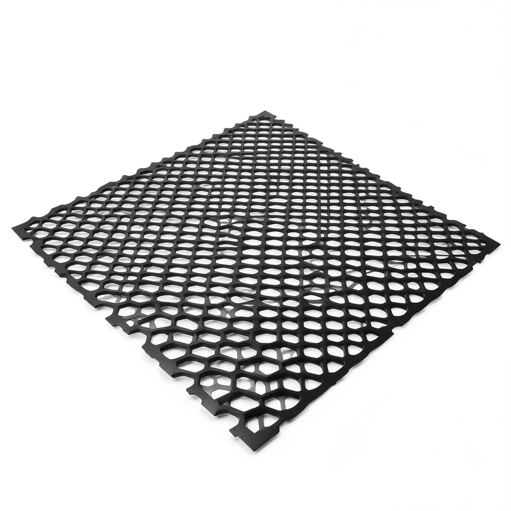 Hot Rolled Black Steel Expanded Metal Mesh Thickness 3.8 mm Width 1.22 m Length 2 m