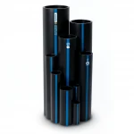 Sappco HDPE Pipe   PE 100  Size (OD) 315 mm Thickness 18.7 mm Black Color