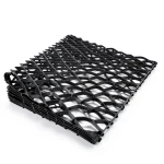 Hot Rolled Black Steel Expanded Metal Mesh Thickness 3.8 mm Width 1.22 m Length 3 m