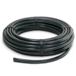 HDPE Polyethylene Plastic Coil Pipe 15.7 Bar Pressure, Outer Diameter 125 mm SDR 6 Black