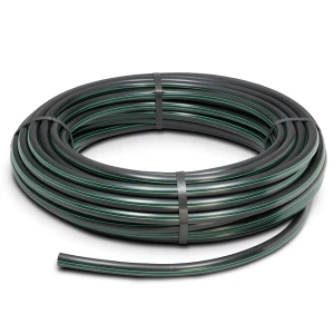 لفة أنابيب HDPE ضغط 15.7 بار PE 63 قطر خارجي 140 مم SDR 6 لون أسود