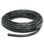 HDPE Plastic Coil Pipe Nominal Pressure 15.7 Bar PE 63 160 mm SDR 6 Black