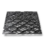 Hot Rolled Black Steel Expanded Metal Mesh Thickness 4.8 mm Width 1.22 m Length 1 m
