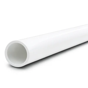 مواسير UPVC جدول 40 مقاس 1 إنش ابيض اللون