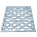 Galvanized Steel Expanded Metal Mesh 4.8 mm Thickness 1.22 m Width 2 m Length